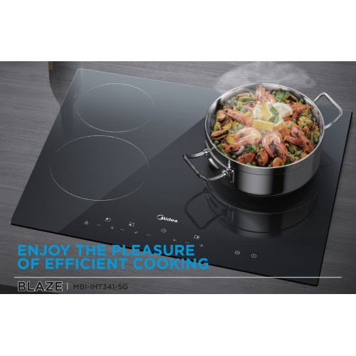 MIDEA 3 ZONE CERAMIC HOB MBI-IHT341-SG - lightings.com.sg